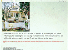Tablet Screenshot of belleayersteaparlor.blogspot.com