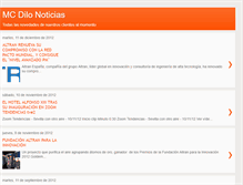 Tablet Screenshot of mcdilonoticias.blogspot.com