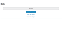 Tablet Screenshot of dido-by3.blogspot.com