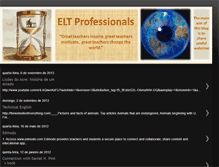 Tablet Screenshot of eltprofessionals.blogspot.com