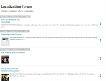 Tablet Screenshot of localizationforum.blogspot.com