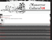 Tablet Screenshot of monserratcultural.blogspot.com