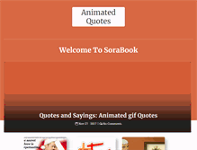 Tablet Screenshot of animatedquotes.blogspot.com