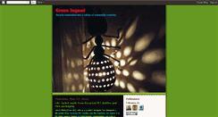 Desktop Screenshot of greenjugaad.blogspot.com