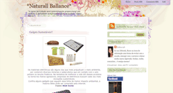 Desktop Screenshot of naturallballance.blogspot.com