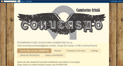 Desktop Screenshot of conversaocamisetas.blogspot.com
