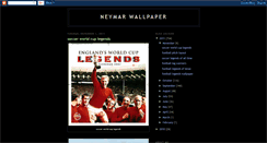 Desktop Screenshot of neymarwallpaper.blogspot.com