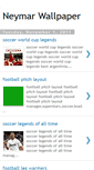 Mobile Screenshot of neymarwallpaper.blogspot.com