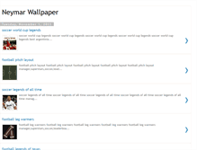 Tablet Screenshot of neymarwallpaper.blogspot.com