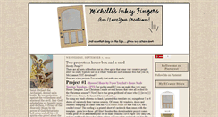 Desktop Screenshot of michellesinkyfingers.blogspot.com