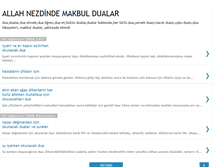 Tablet Screenshot of makbuldualar.blogspot.com