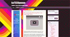 Desktop Screenshot of katechpunan.blogspot.com