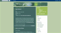 Desktop Screenshot of confessions-of-a-waterhead.blogspot.com