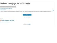 Tablet Screenshot of mainstreetmortgages.blogspot.com