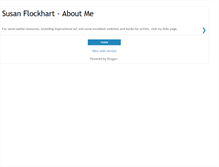 Tablet Screenshot of aboutsusanflockhart.blogspot.com
