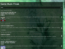 Tablet Screenshot of gamemusicfreak.blogspot.com