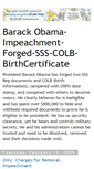 Mobile Screenshot of obama-birth-cert-forged-sss-impeach.blogspot.com