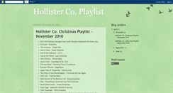 Desktop Screenshot of hcoplaylist.blogspot.com