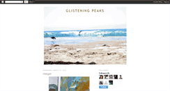 Desktop Screenshot of glisteningpeaks.blogspot.com