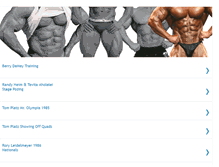 Tablet Screenshot of muscleshowvideos.blogspot.com