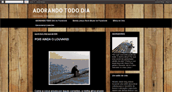 Desktop Screenshot of adorandotododia.blogspot.com