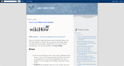 Desktop Screenshot of abcdirectory.blogspot.com