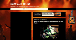 Desktop Screenshot of hateandtrust.blogspot.com