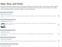 Tablet Screenshot of mapskeysclocks.blogspot.com
