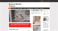 Desktop Screenshot of busana-muslim-terbaru.blogspot.com