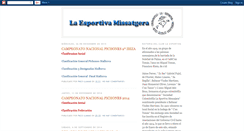 Desktop Screenshot of laesportivamissatgera.blogspot.com