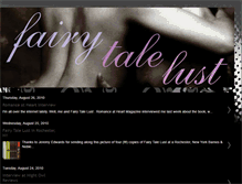 Tablet Screenshot of fairytalelust.blogspot.com