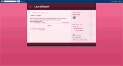 Desktop Screenshot of learn2squirt.blogspot.com