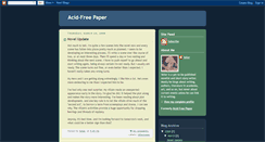 Desktop Screenshot of acid-freepaper.blogspot.com