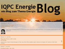 Tablet Screenshot of iqpc-energie.blogspot.com