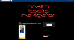 Desktop Screenshot of healthbooksnavigator.blogspot.com