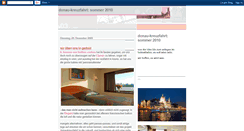 Desktop Screenshot of donaukreuzfahrt2010.blogspot.com