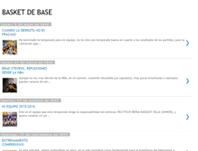Tablet Screenshot of basketdebase.blogspot.com