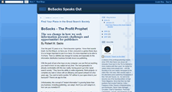 Desktop Screenshot of bosacksspeaks.blogspot.com