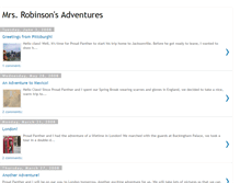 Tablet Screenshot of mrsrobinsonsadventures.blogspot.com
