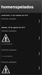 Mobile Screenshot of homesnpelados.blogspot.com