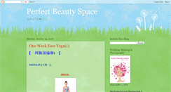 Desktop Screenshot of pfbeauty-space.blogspot.com