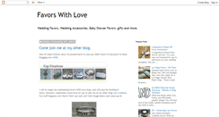 Desktop Screenshot of favorswithlove.blogspot.com