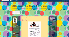 Desktop Screenshot of bittersweetdiabetes.blogspot.com