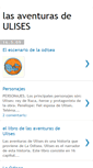 Mobile Screenshot of lasaventurasdeulises.blogspot.com