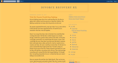 Desktop Screenshot of divorcerecoveryrx.blogspot.com