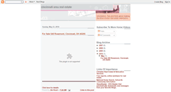 Desktop Screenshot of cincyhomes.blogspot.com