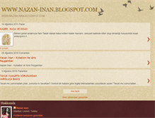 Tablet Screenshot of nazan-inan.blogspot.com