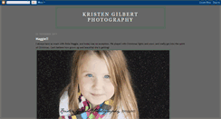 Desktop Screenshot of kristengilbertphotography.blogspot.com