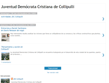 Tablet Screenshot of jdccollipulli.blogspot.com