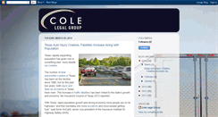 Desktop Screenshot of colelegalgroup.blogspot.com